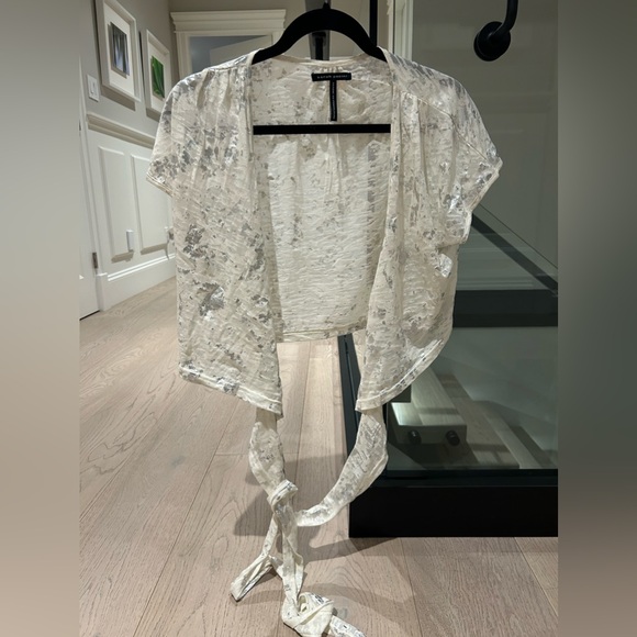 Sarah Pacini Wrap Top - Picture 1 of 3